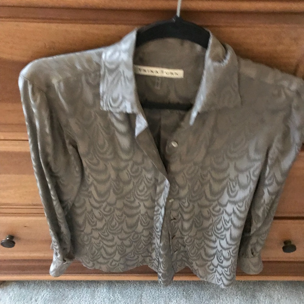 Grey blouse